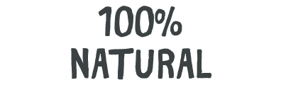 100% natural